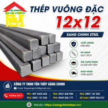 Bảng báo giá thép vuông đặc 12x12
