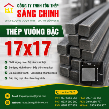 Bảng báo giá thép vuông đặc 17x17