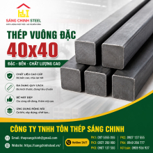 Bảng báo giá thép vuông đặc 40x40
