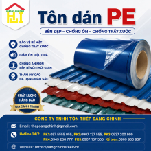 Bảng báo giá tôn dán PE