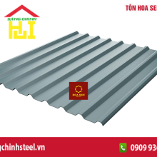 Tôn Hoa Sen màu lông chuột: Giải pháp lợp mái bền đẹp và tiết kiệm