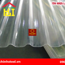 Tôn nhựa lấy sáng Hoa Sen: Giải pháp mái nhà thông minh, tiết kiệm năng lượng