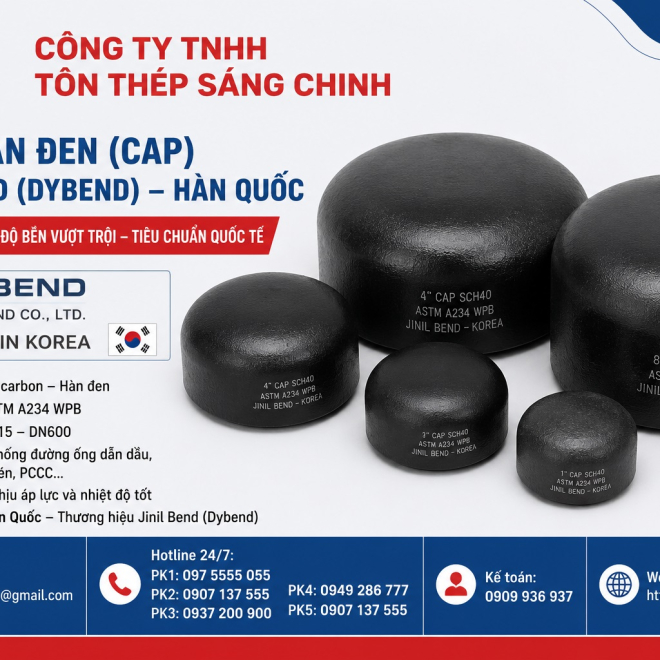 Chén hàn đen (Cap) Jinil bend (Dybend ) – Hàn Quốc
