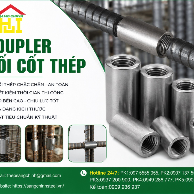 Coupler Nối Cốt Thép