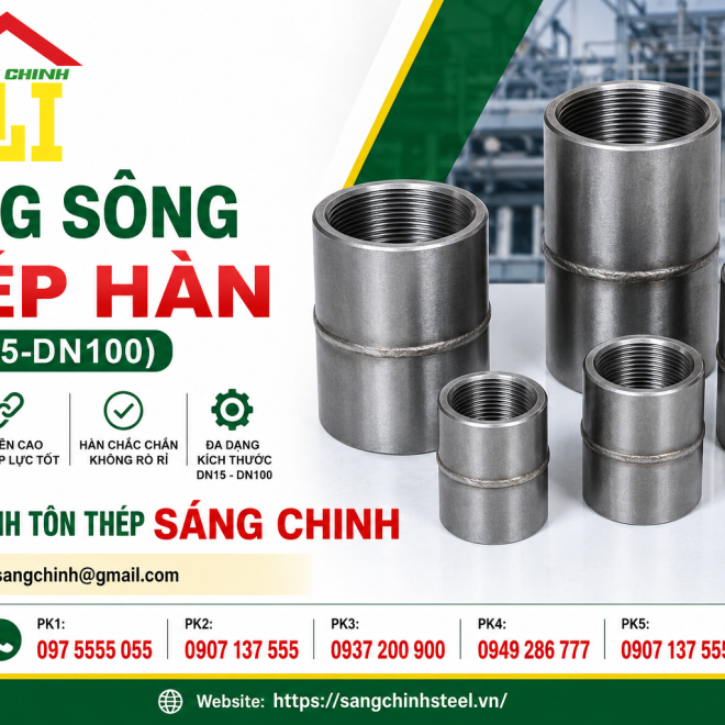 Măng Sông Thép Hàn (DN15-DN100)