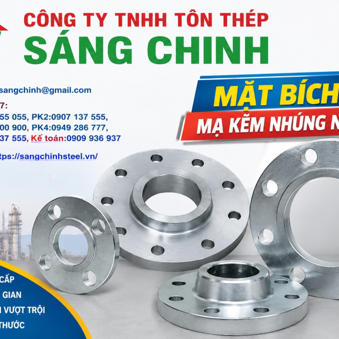 Mặt Bích Mạ Kẽm Nhúng Nóng