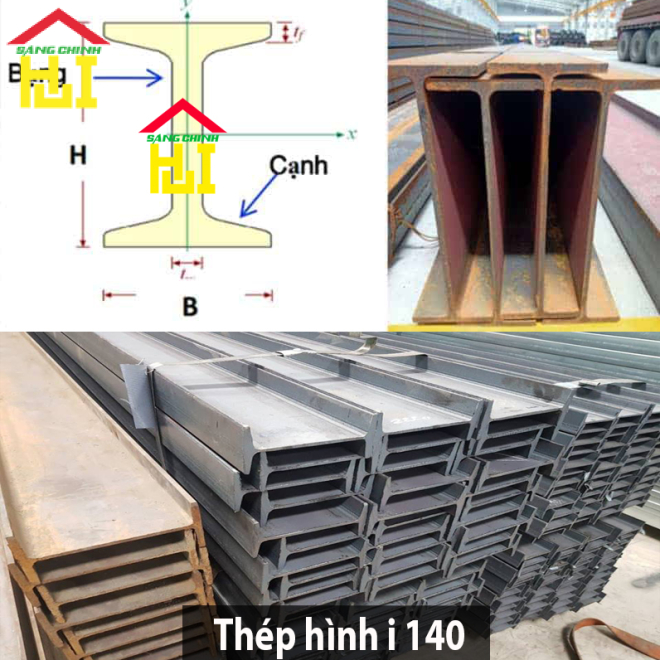 Thép hình i 140