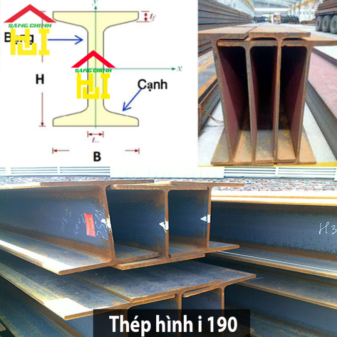 Thép hình i 190