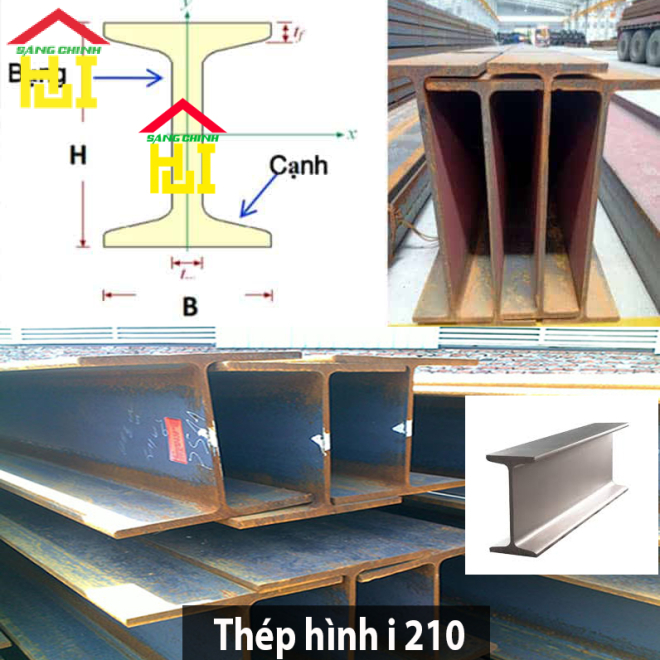 Thép hình i 210
