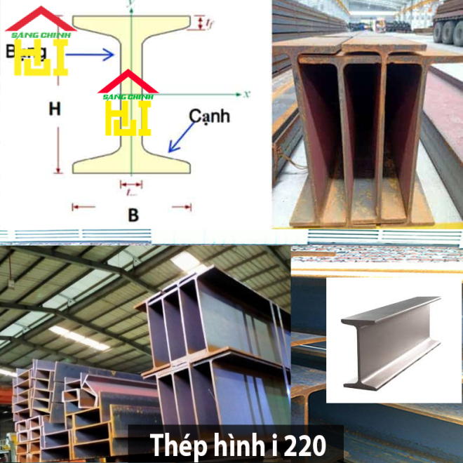Thép hình i 220