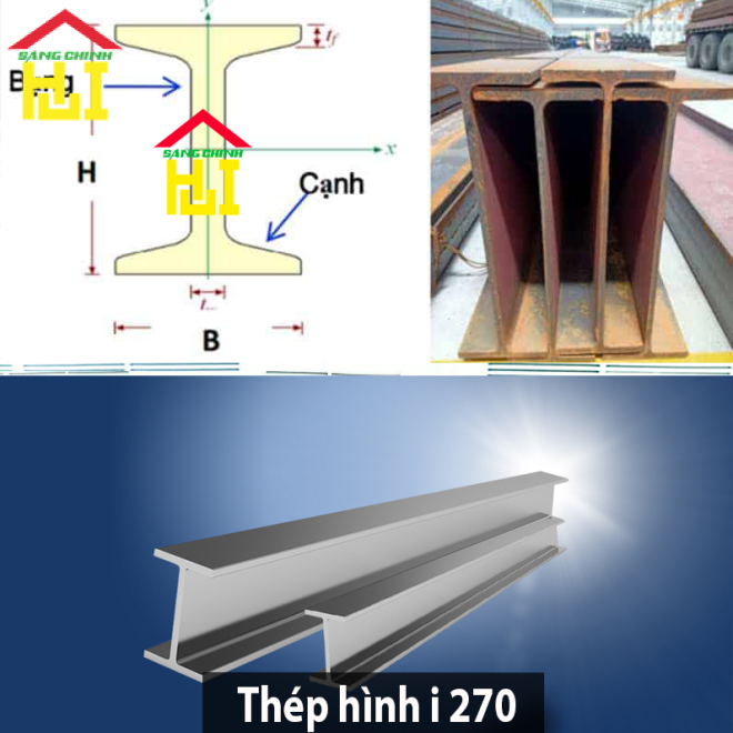 Thép hình i 270