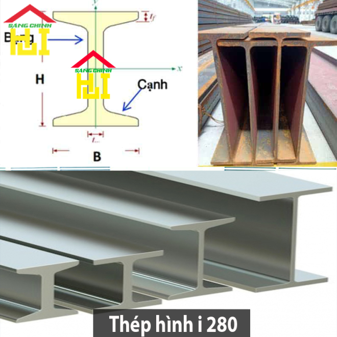 Thép hình i 280