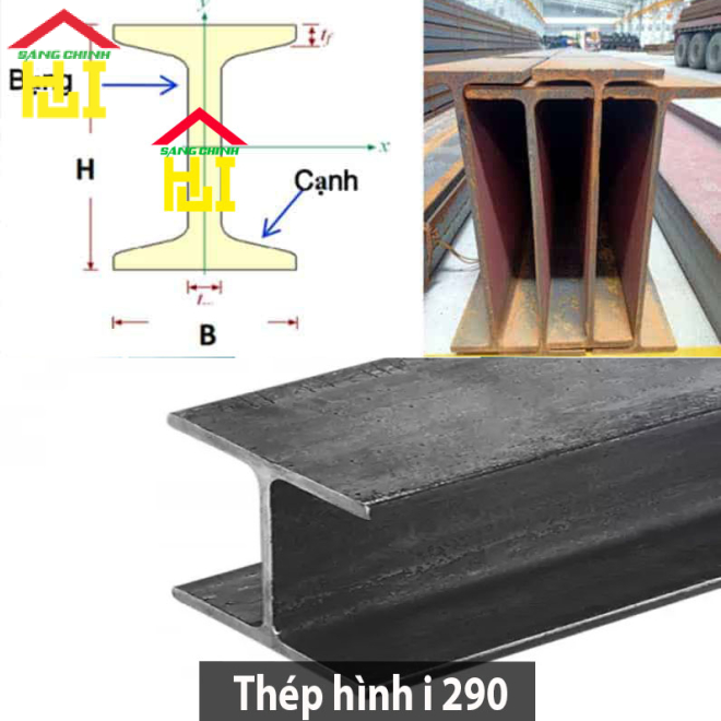 Thép hình i 290