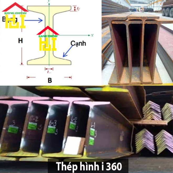 Thép hình i 360