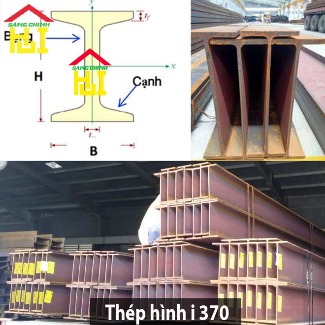 Thép hình i 370