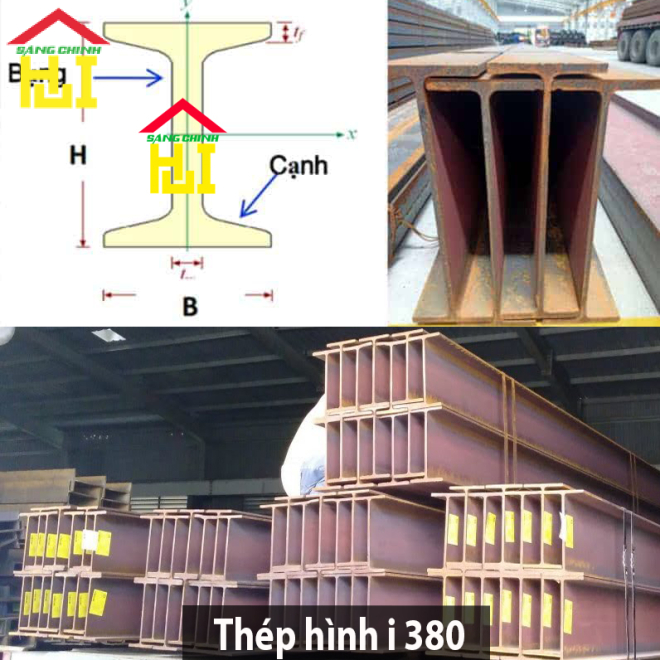 Thép hình i 380