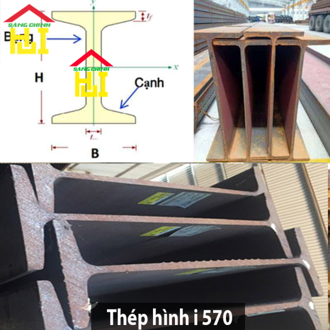 Thép hình i 570