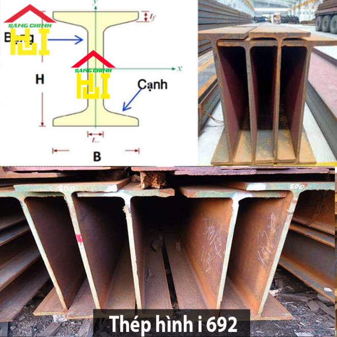 Thép hình i 692
