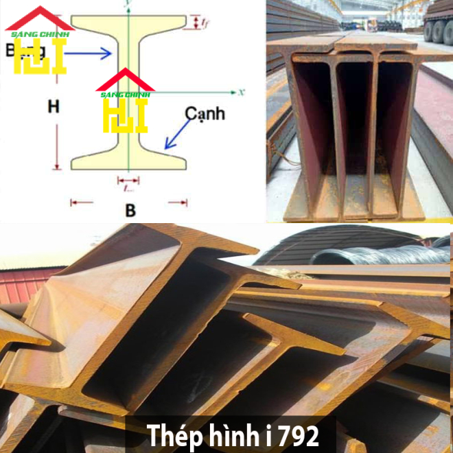 Thép hình i 792