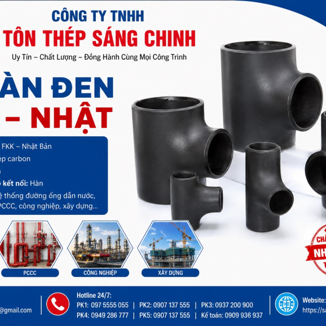 Tê hàn đen FKK – Nhật