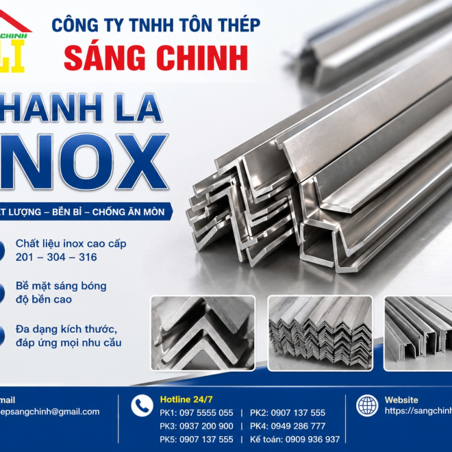 Thanh la inox