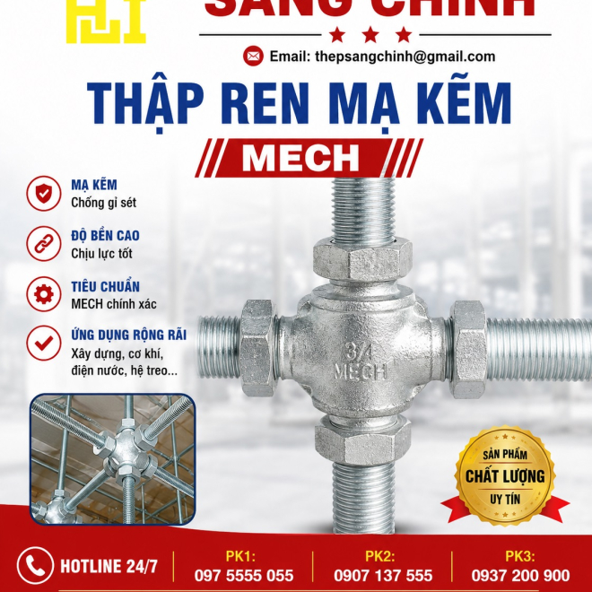 Thập Ren Mạ Kẽm MECH
