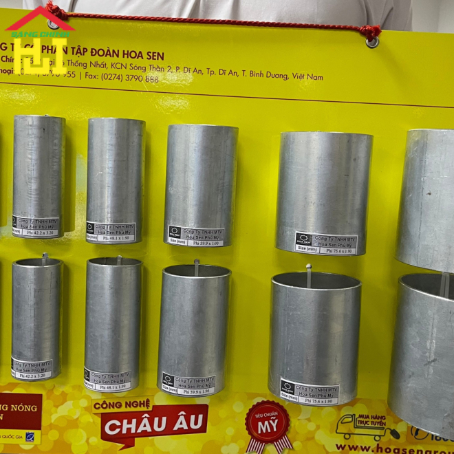 Bảng Báo Giá Thép Ống Hoa Sen Tại Sáng Chinh STEEL