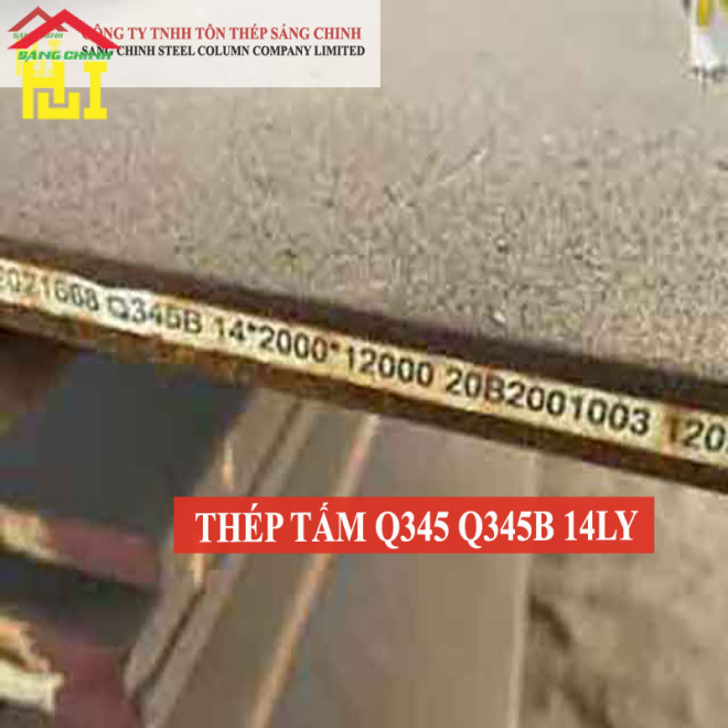Thép tấm Q345/Q345B 14 ly