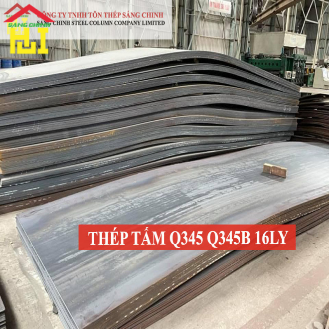 Thép tấm Q345/Q345B 16 ly