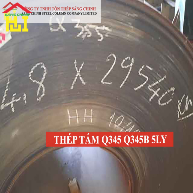 Thép tấm Q345/Q345B 5 ly