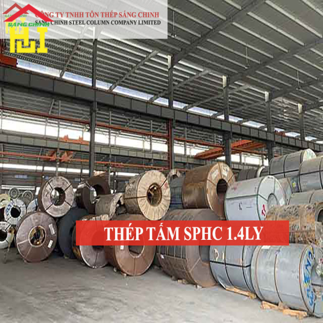 Thép tấm SPHC 1.4 ly