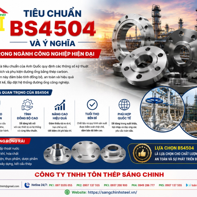 Mặt bích mù BS4504 PN6