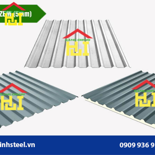 Tôn 5 Zem: Giải Pháp Lợp Mái Bền Bỉ, Tiết Kiệm và Chất Lượng Cao