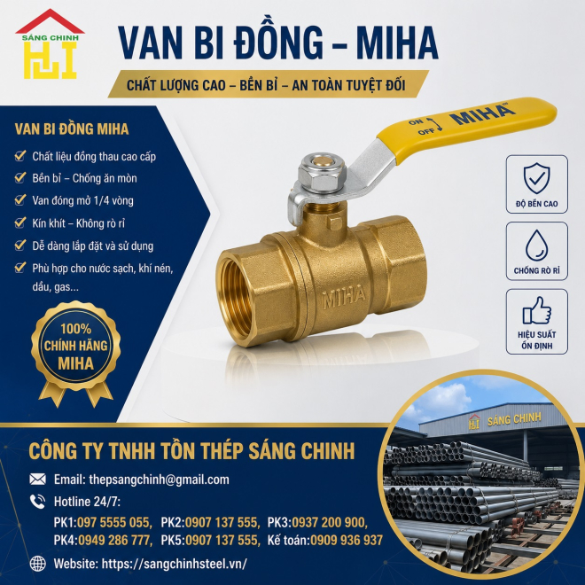 VAN BI ĐỒNG – MIHA