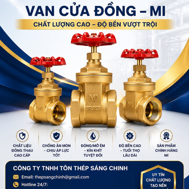 VAN CỬA ĐỒNG – MI