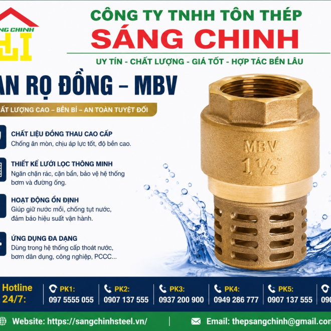 VAN RỌ ĐỒNG – MBV
