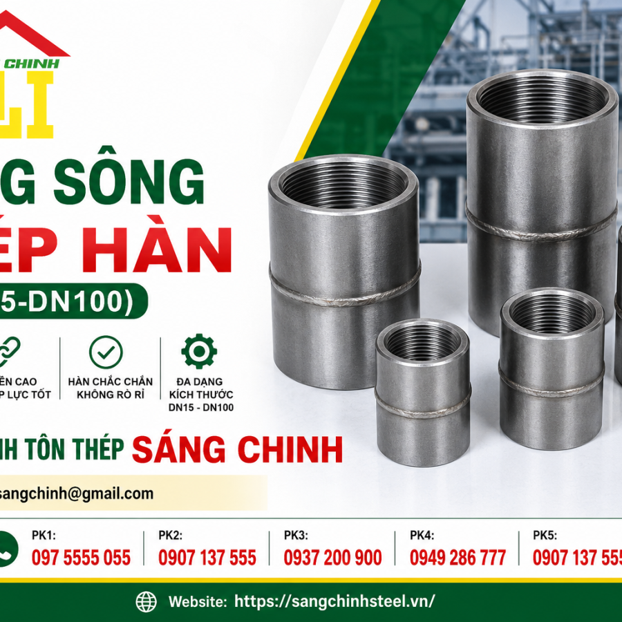 Măng Sông Thép Hàn (DN15-DN100)