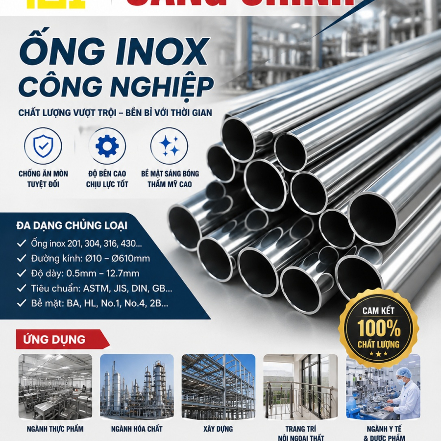 Ống Inox công nghiệp