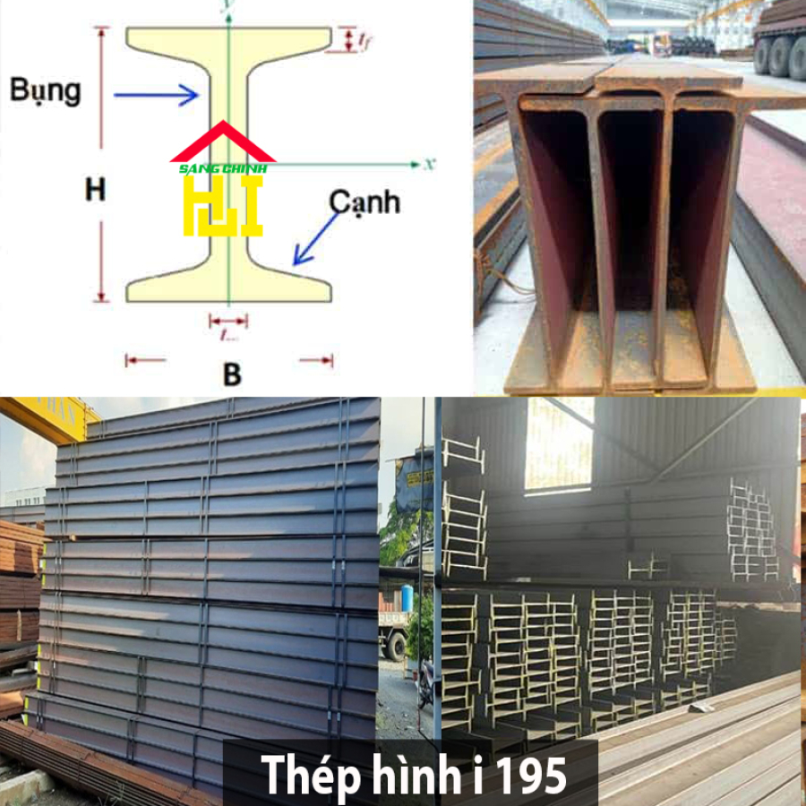 Thép hình i 195