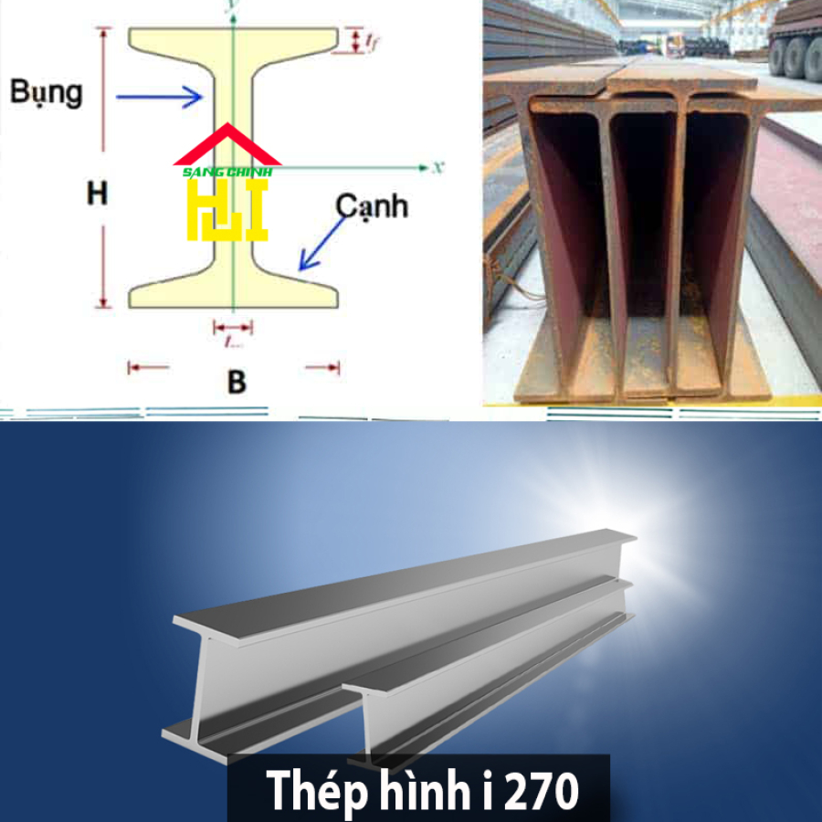Thép hình i 270