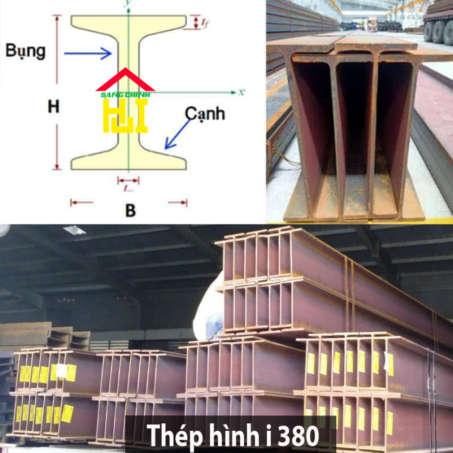 Thép hình i 380
