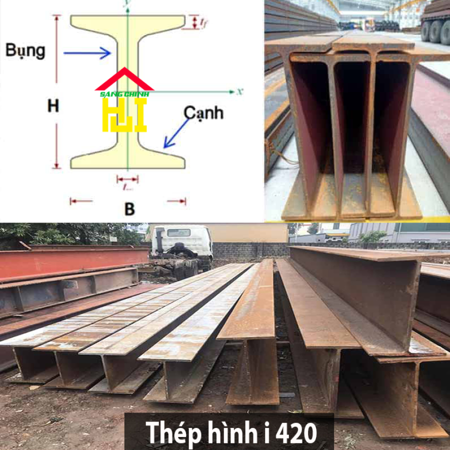 Thép hình i 420