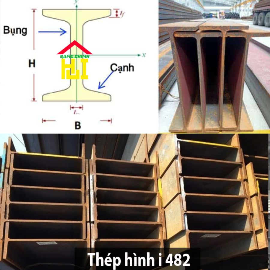 Thép hình i 482