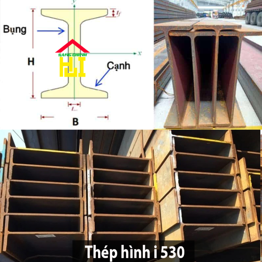 Thép hình i 530