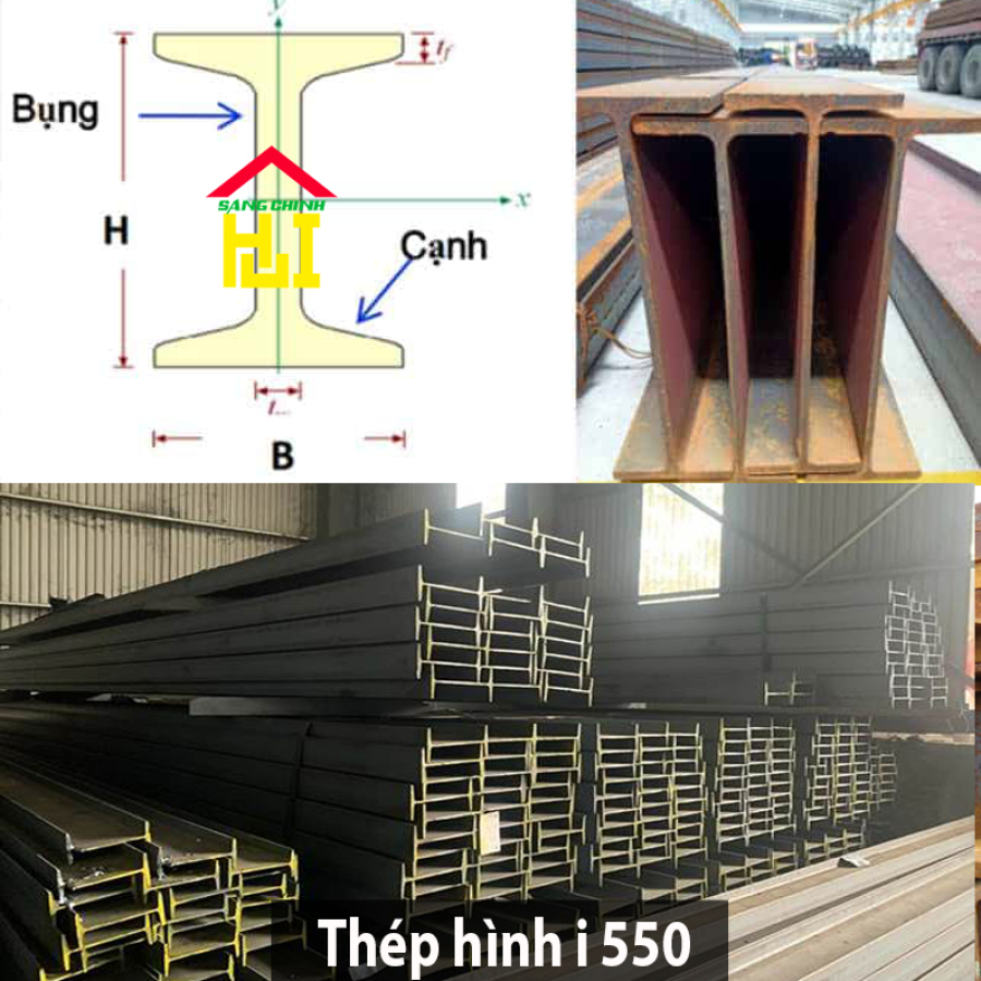 Thép hình i 550