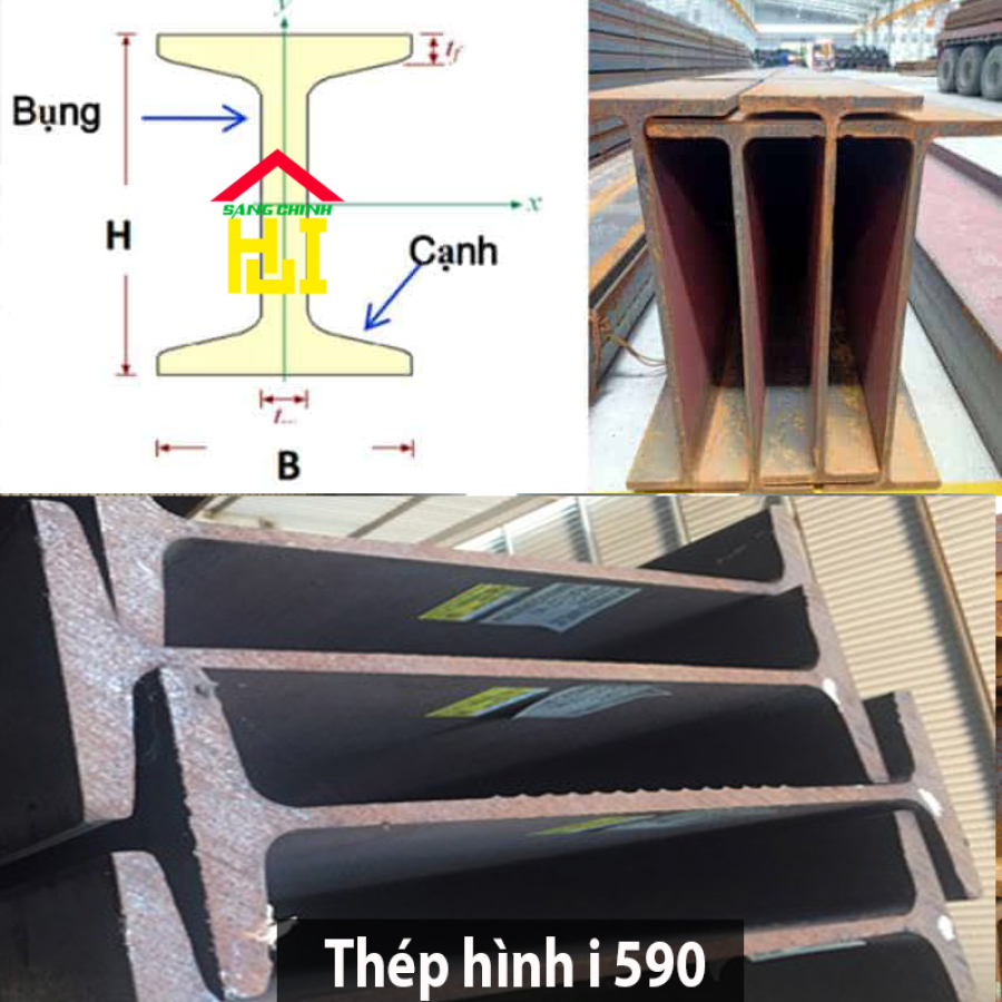 Thép hình i 590