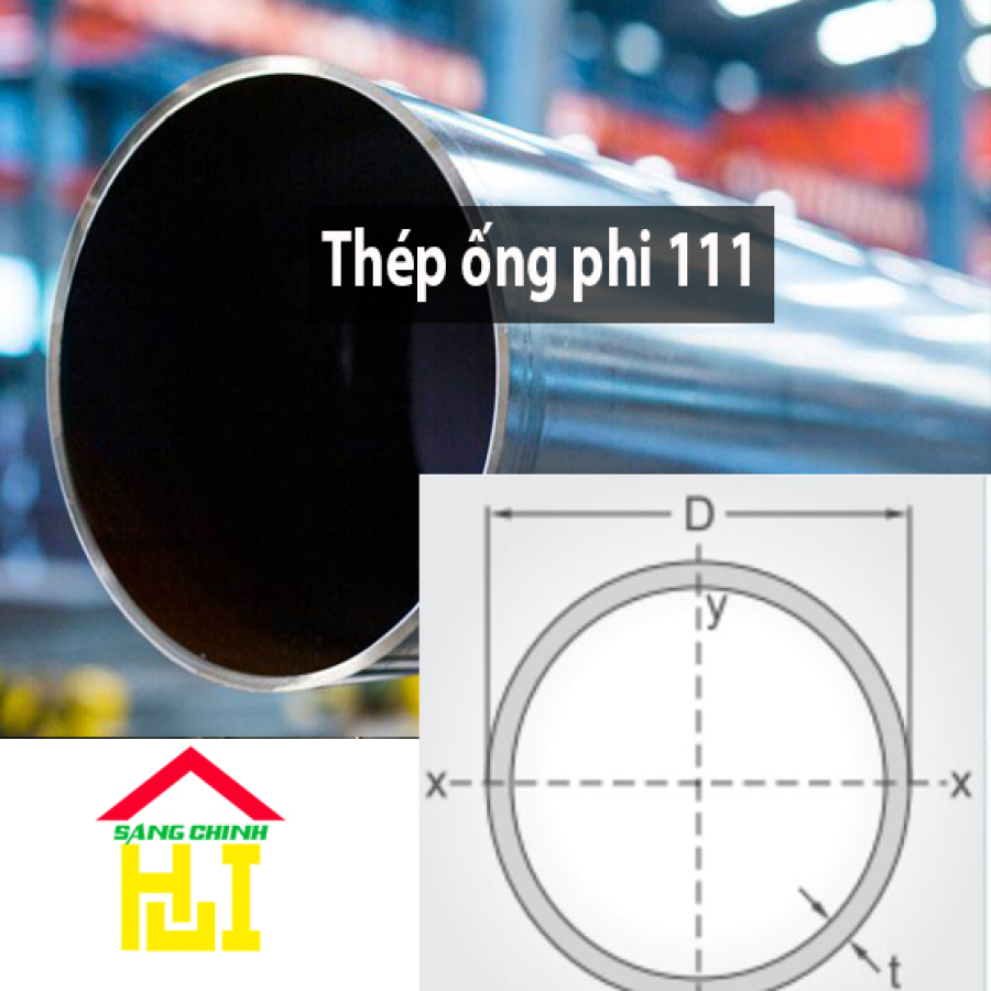 Thép ống phi 111