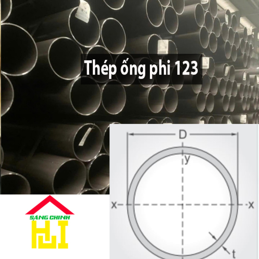 Thép ống phi 123