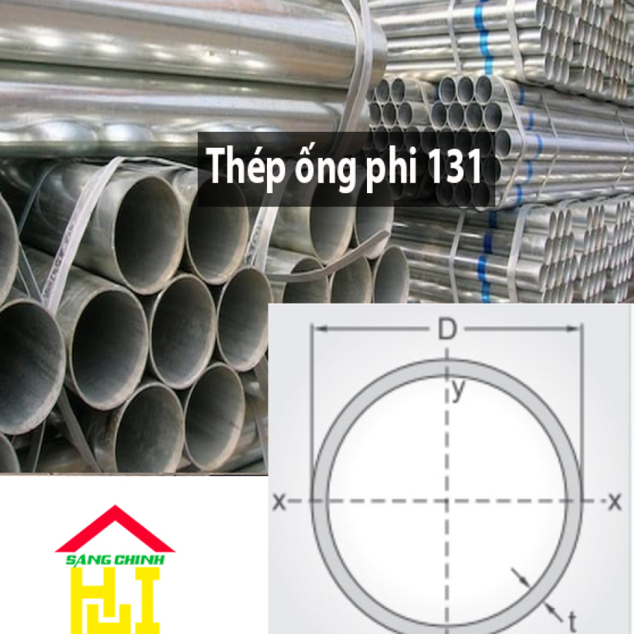 Thép ống phi 131