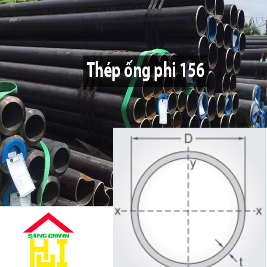Thép ống phi 156